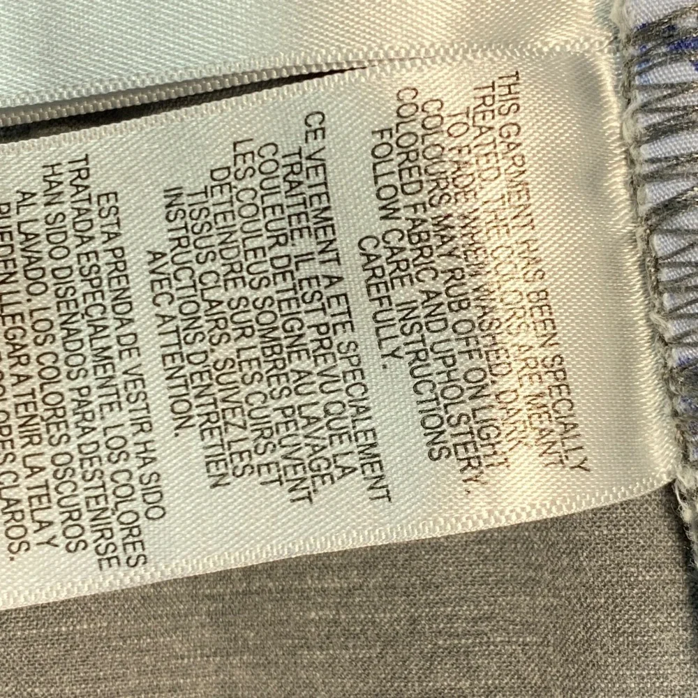 Tommy Bahama Mens Gray Straight Leg Jeans 35x30 Casual Five Pocket Pants